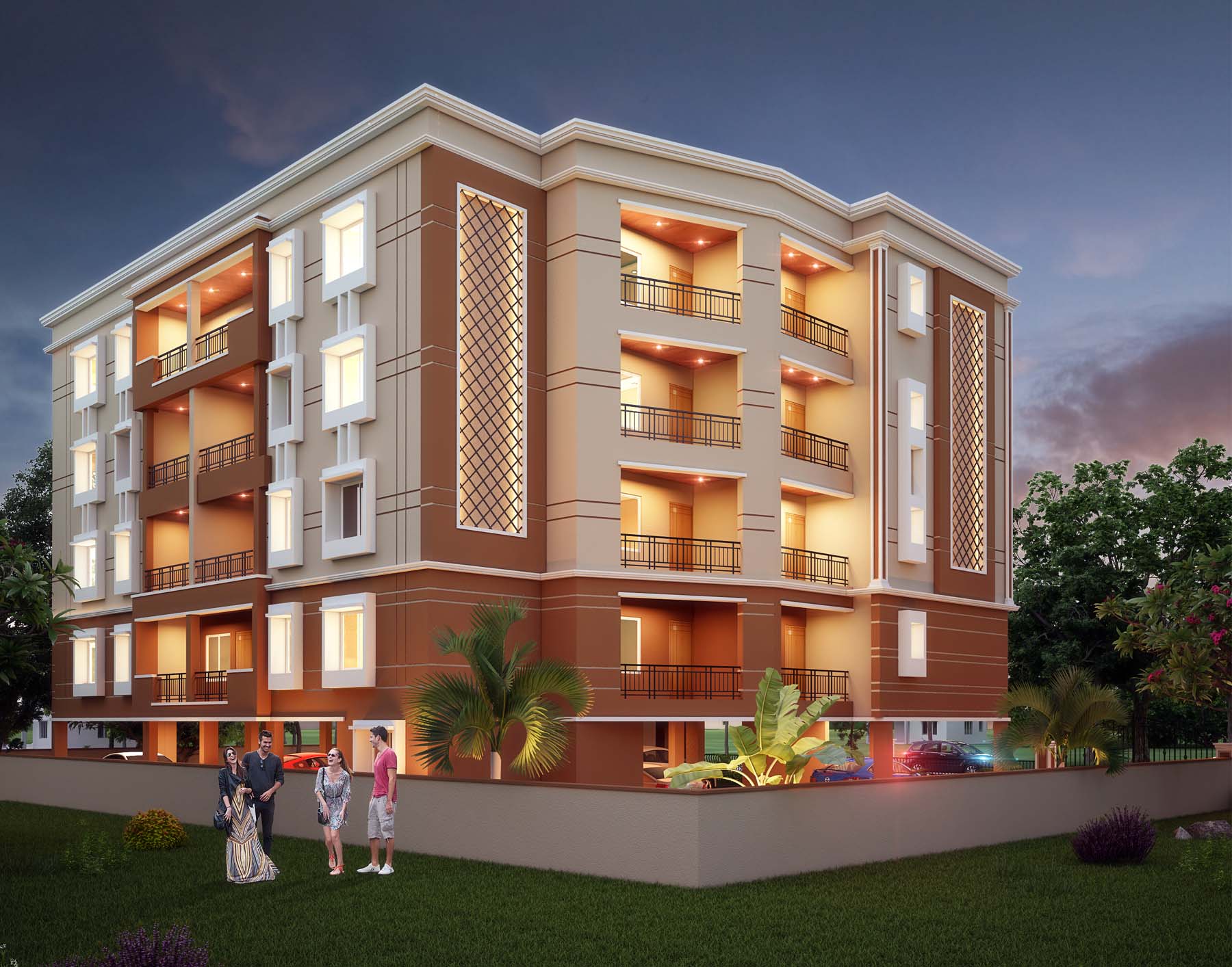 Krishna Residency - premium quality flats in Bhubaneswar